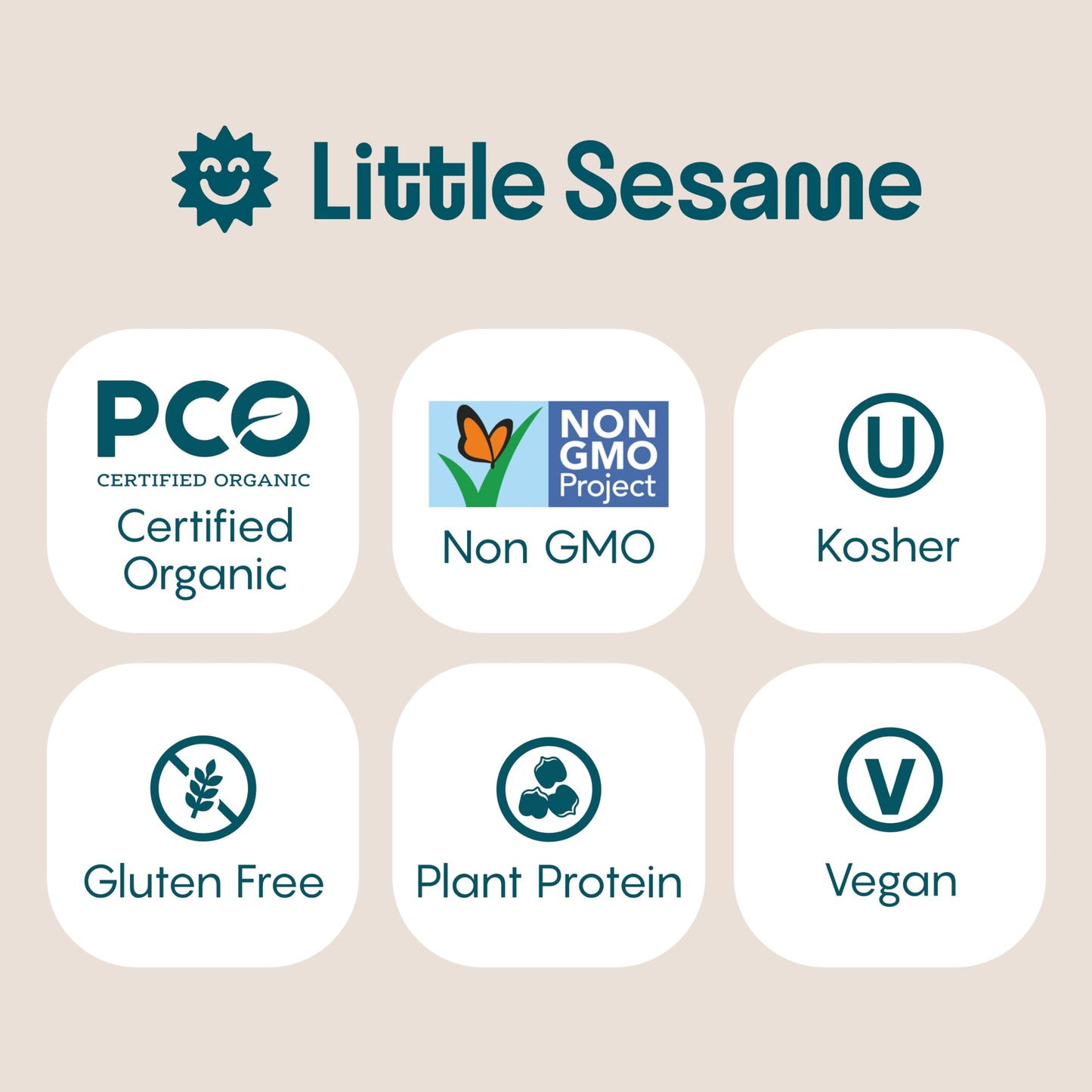 Little Sesame Smooth Classic Hummus, 8 Oz