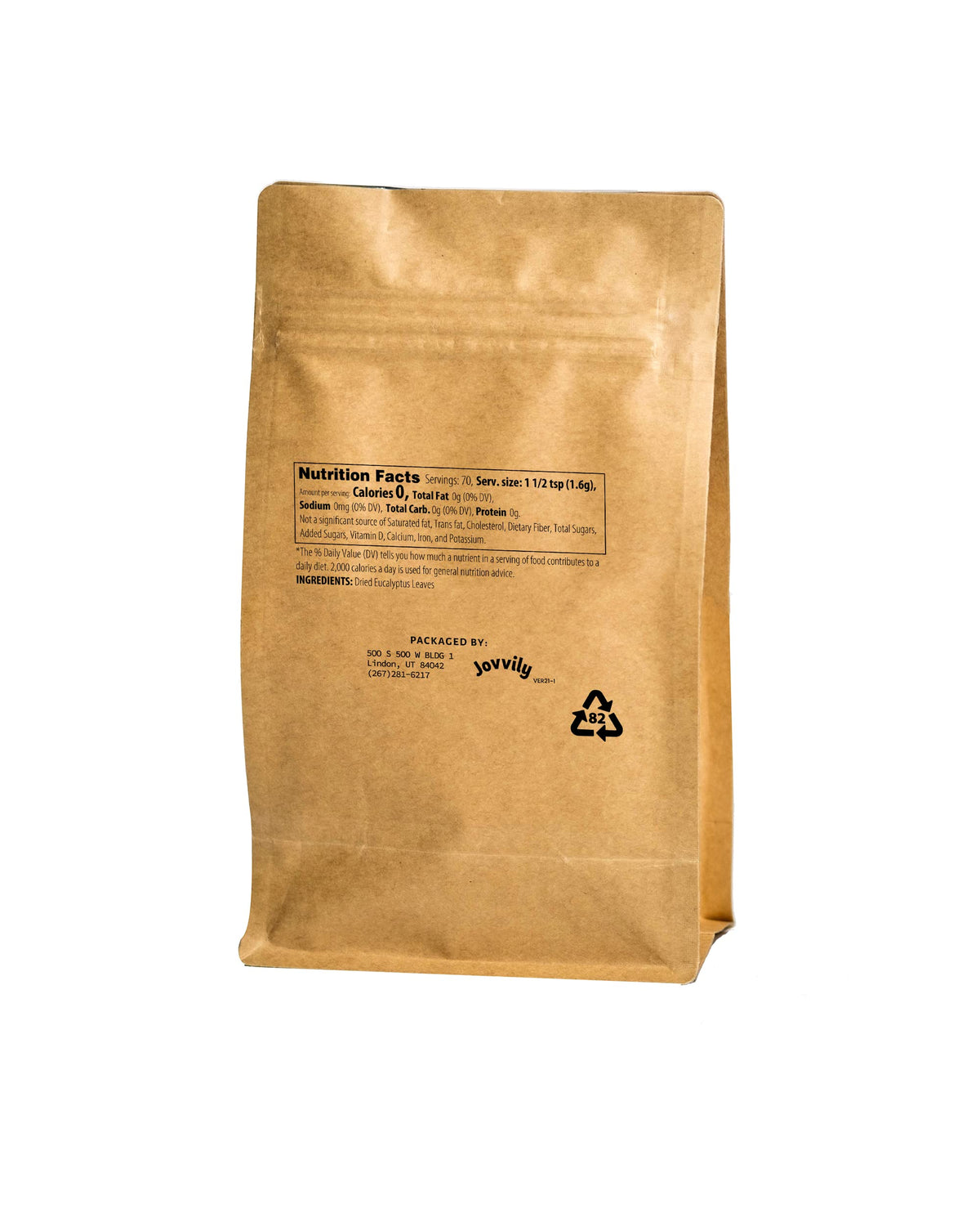 Jovvily Eucalyptus Leaves - 4Oz - Dried - Cut & Sifted - Herbal Tea