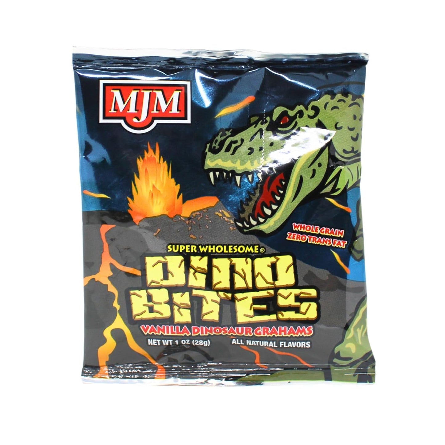 MJM Dino Bites Vanilla Grahams - 1 Ounce (Pack of 150) - Wholesome Snack for Active Lifestyles