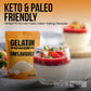 Gelatin Powder Unflavored 6 oz - Bulk Bag - Gelatina Sin Sabor en Polvo - Product of USA - Perfect for Desserts  Baking & Cooking - Supports Hair  Skin & Nails