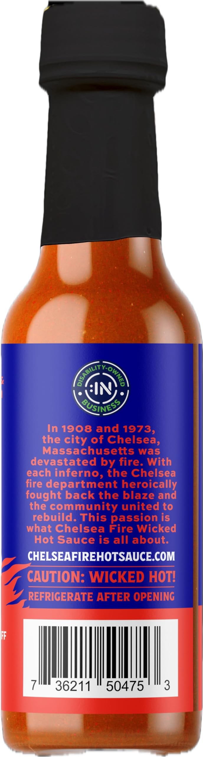 Chelsea Fire Wicked Hot Original Hot Sauce – Sweet And Spicy Tropical Heat, Gourmet Hot Sauce With Fresh Original Flavor – Perfect For Grilling, Marinades, And Dipping – 5 Fl Oz Bottle