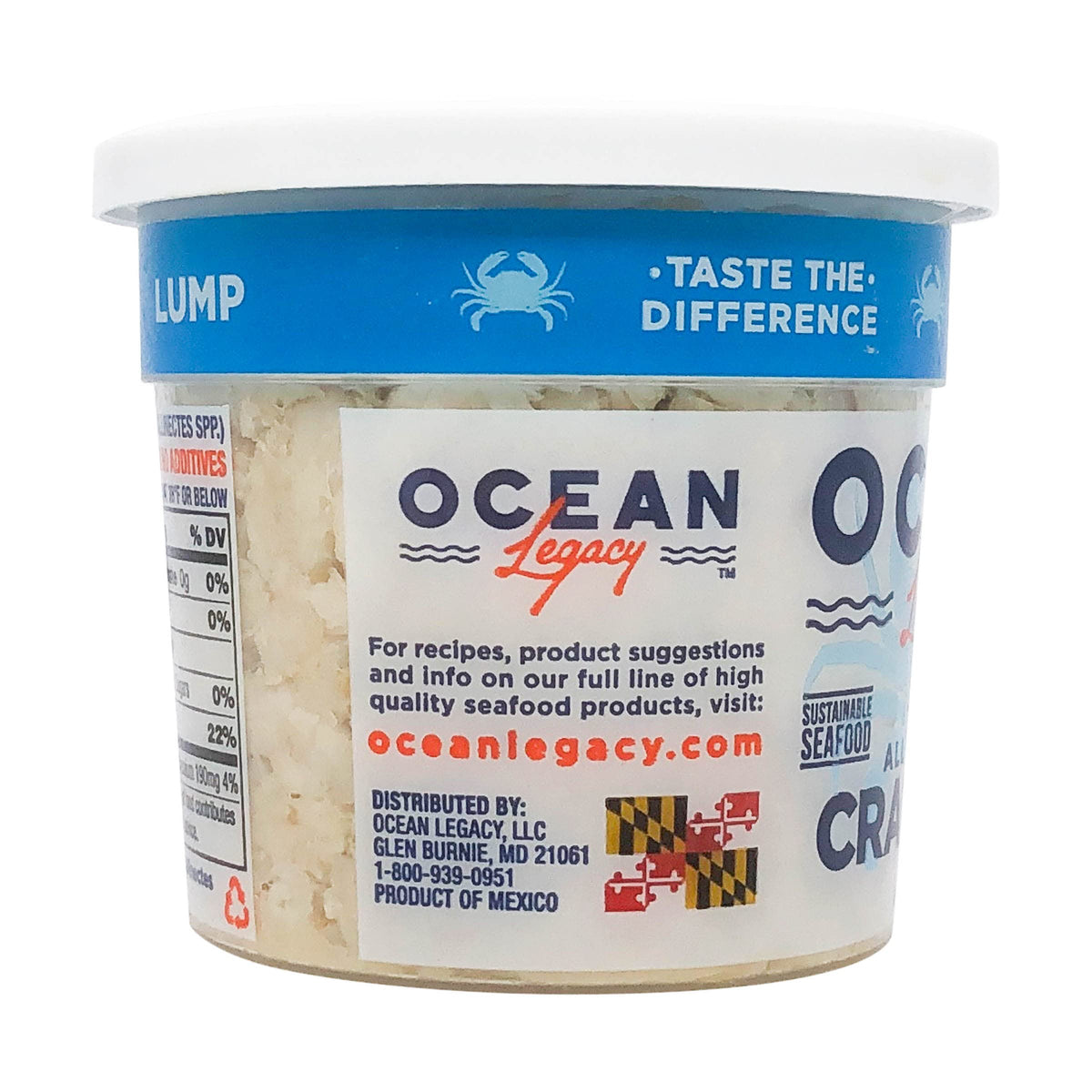 Ocean Legacy Lump Crab Meat, 8 Oz