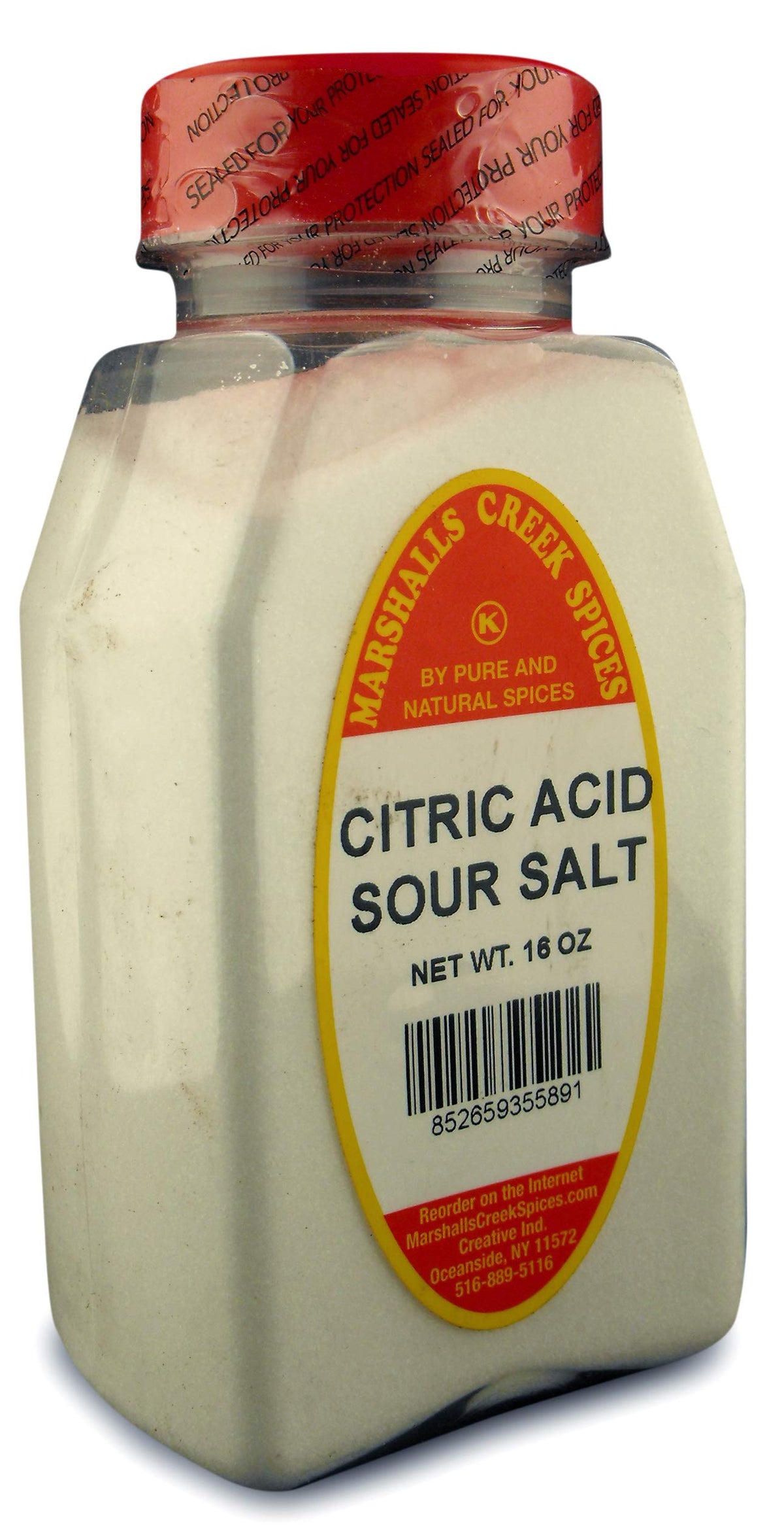 Marshalls Creek Spices Citric Acid Sour Salt - 12 Ounces