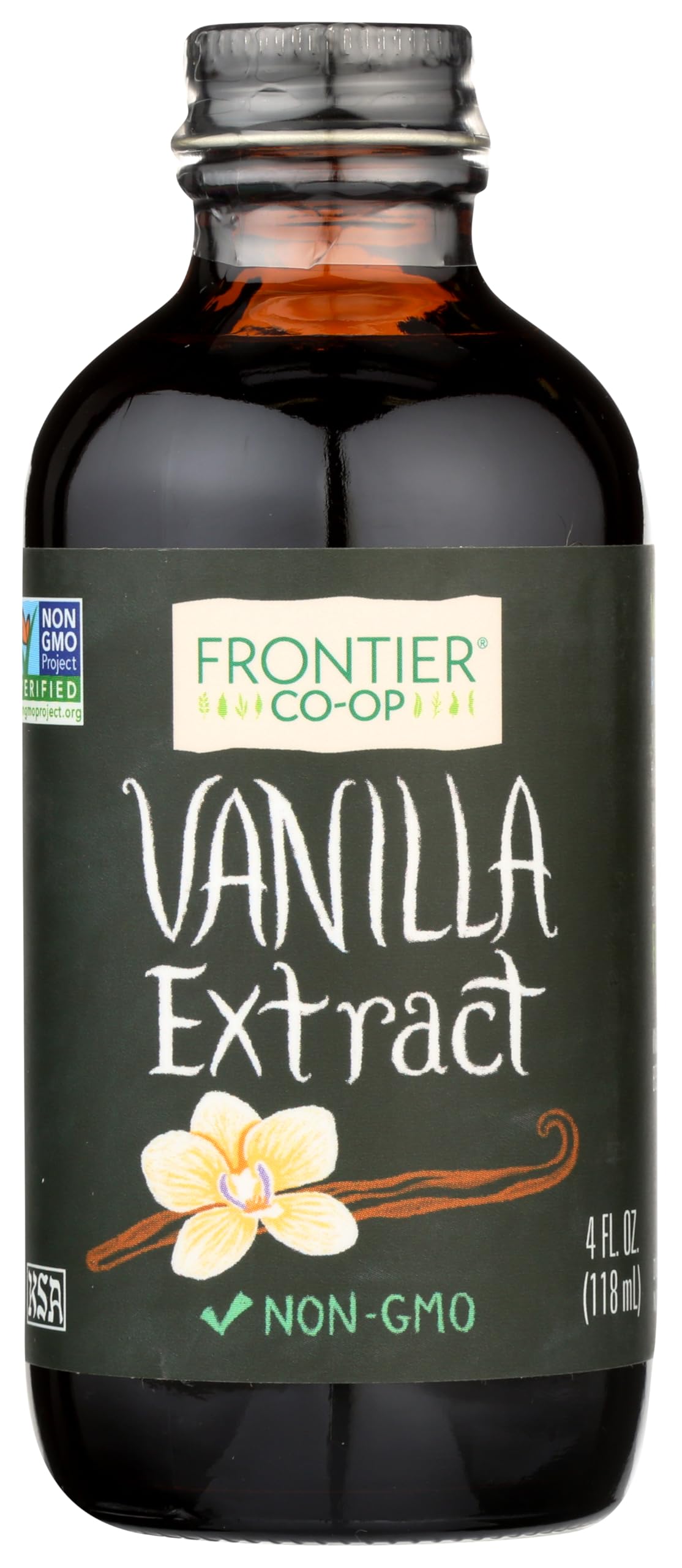 Frontier All-Natural Vanilla Extract, 4 Ounce