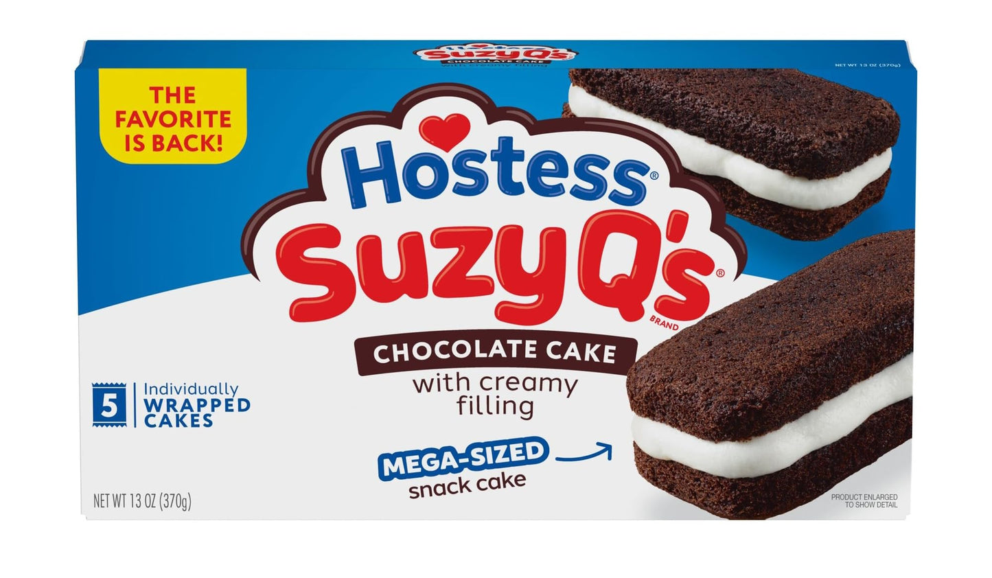 Hostess Suzy Qs Chocolate Cake