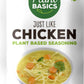 Plant Basics - Plant Based Seasoning, Just Like Chicken, 2 Ounce (Pack Of 3), Vegan, Gluten Free, Kosher, Non-Gmo