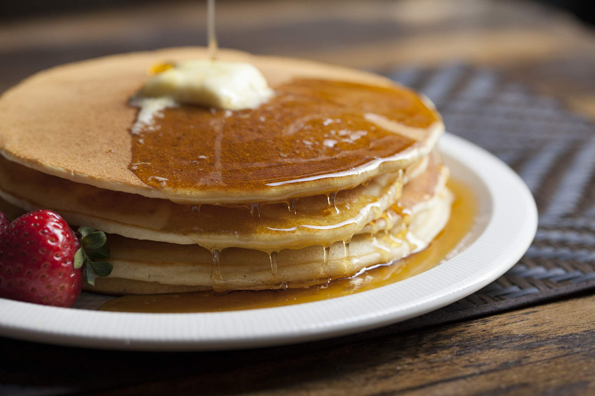 Wholesome Sweeteners 20-Ounce Organic Pancake Syrup, Non GMO, Gluten Free & Vegan, Perfect for Pancakes, Waffles and More, 6 Pac