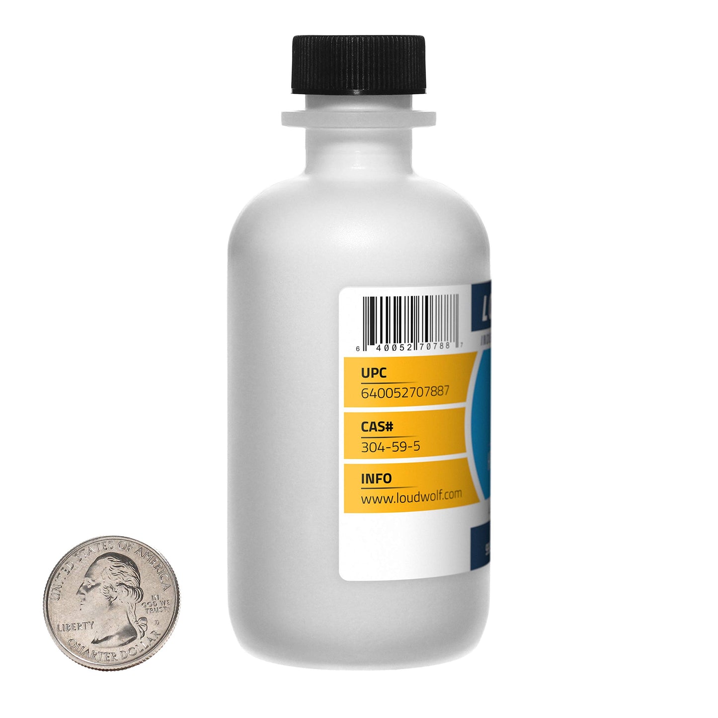 Loudwolf Rochelle Salt Fine Powder, 99.9% Pure USP Food Grade, 1 Pound in 4 Bottles