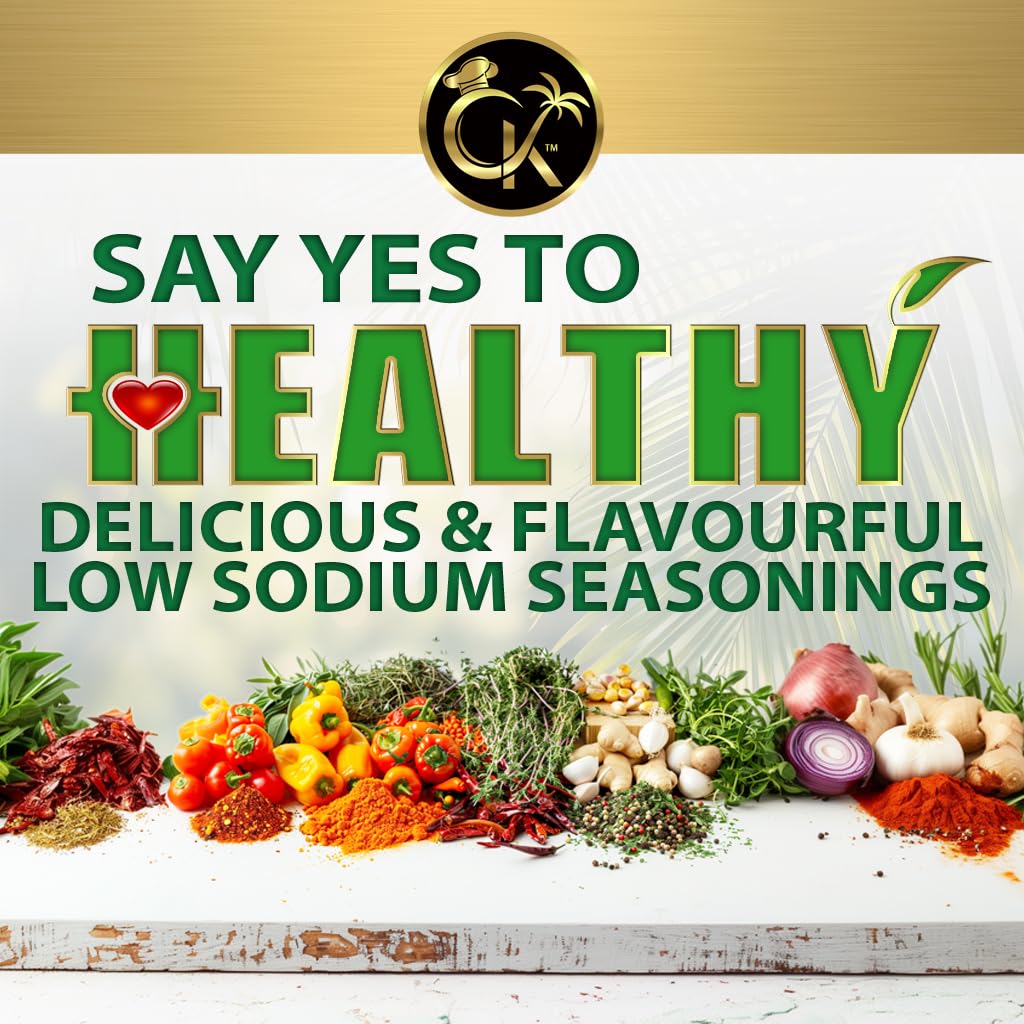 Caribbean Kitchen Meat Seasoning (4.05 Oz) -100% All Natural Premium Ingredients | Healthy Gourmet Spice Blend For All Foods - K