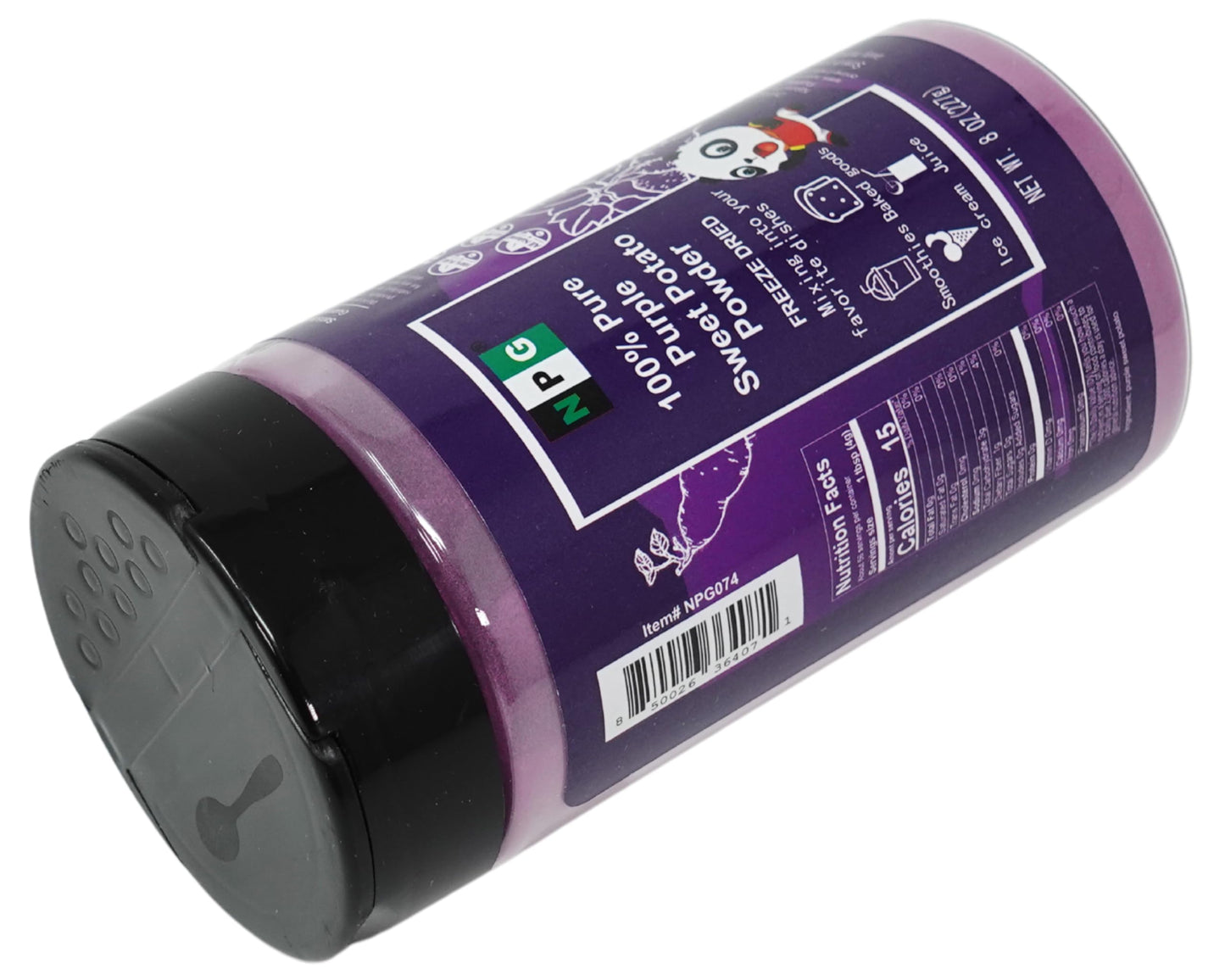 Npg 100% Pure Purple Sweet Potato Powder(Purple Yam Ube) 8 Ounces, All Natural Purple Dry Food Coloring Powder For Baking, Smoothies, Pasta, Tortillas, Vegan Gluten Free Non-Gmo