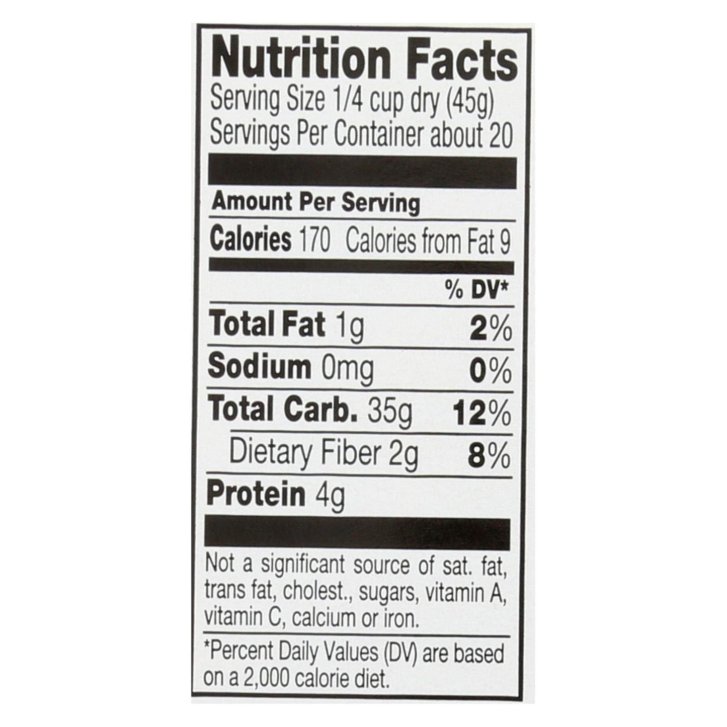 Rice Select Organic Texmati Brown Rice ( 4X36 Oz)