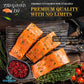 Oceanzen: Premium Quality,Atlantic Salmon - 6 Packs Of (2 X 6 Oz Fresh Skinless Fillets) Shipped Frozen, Sashimi Grade - Sustain