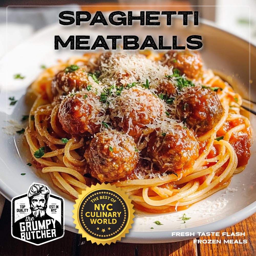 Grumpy Butcher Chef-Crafted Gourmet Meals Sampler: Comfort Classics  6-pack (10 - 15 oz each) - enhanced Prepared Meals & Entrees