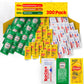 Condiment Variety Pack Single Serve Pouches: Each of KETCHUP, MUSTARD, and RELISH - Perfect for Picnics, Lunch Boxes, BBQs, Trav