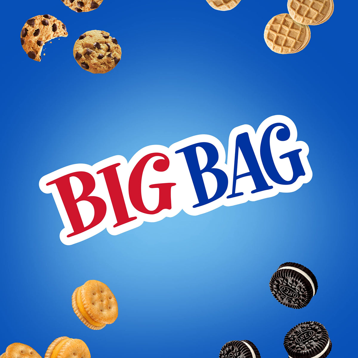 Oreo Mini Cookies, Chips Ahoy! Mini Cookies, Nutter Butter Bites & Ritz Bits Cheese Crackers Variety Pack, 15 Big Bags