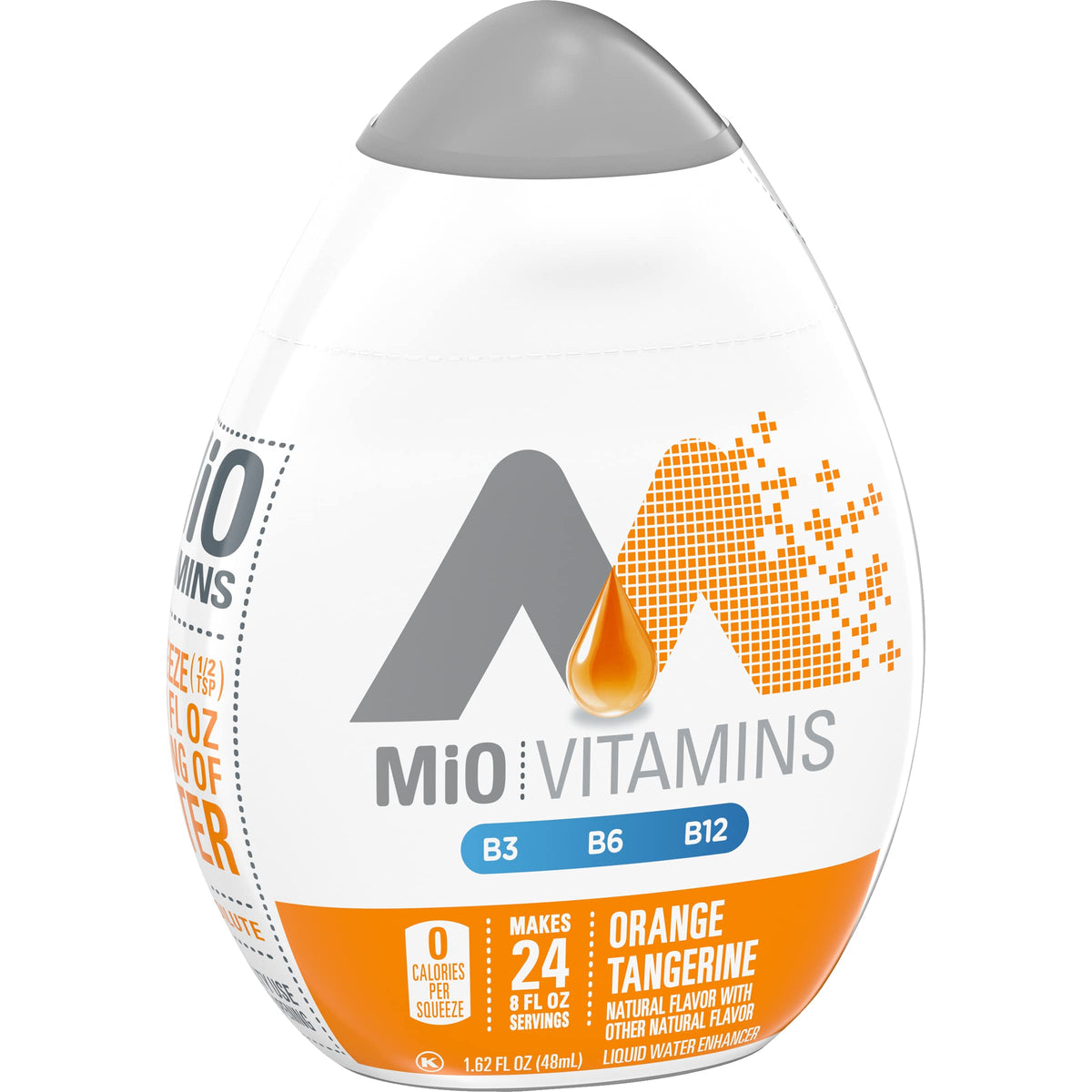 Mio Vitamins Liquid Water Enhancer, Orange Tangerine, 1.62 Oz, 5-Pack