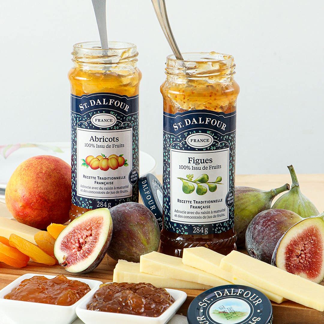 Charles Jacquin-St.Dalfour Consrv, Fig, 100% Fruit, 10-Ounce (Pack of 6)