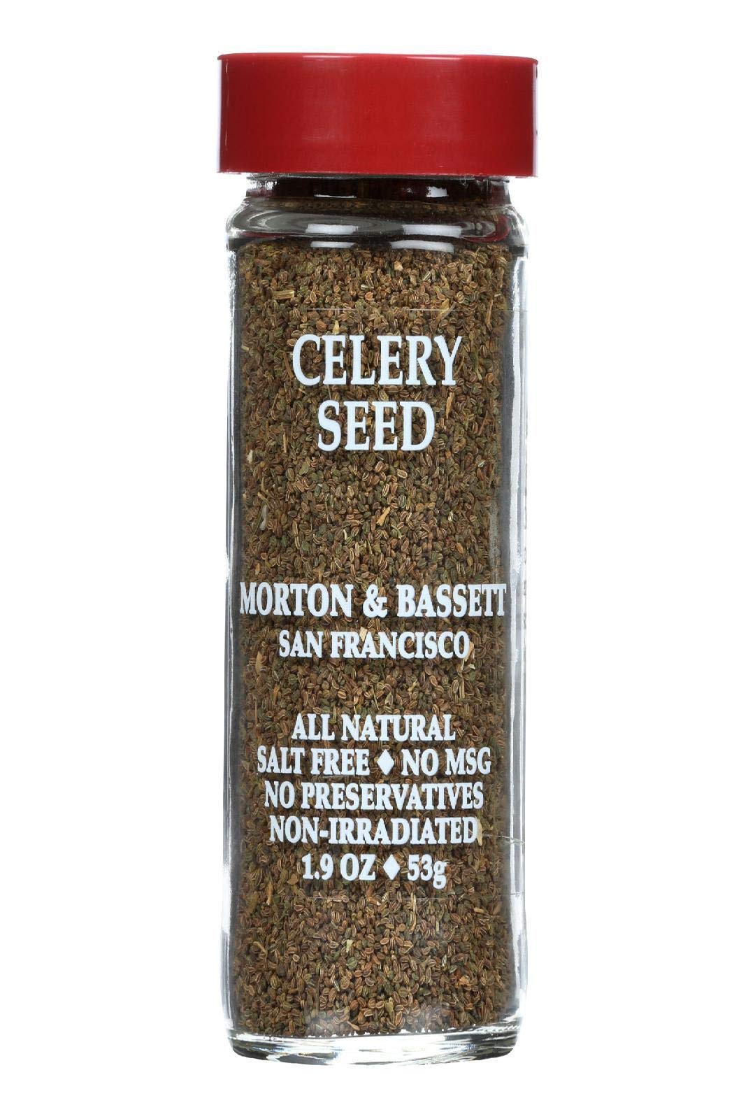 Morton & Bassett Celery Seed Spices 1.9 oz (0.48 Pound)