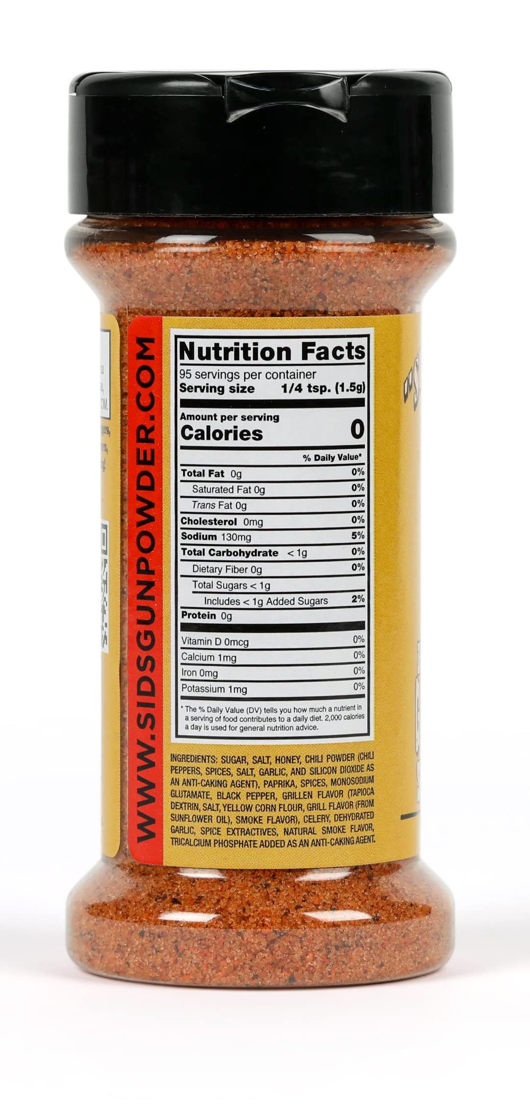 Sure Shot Sid'S Honey Bbq Gunpowder Seasoning 5Oz