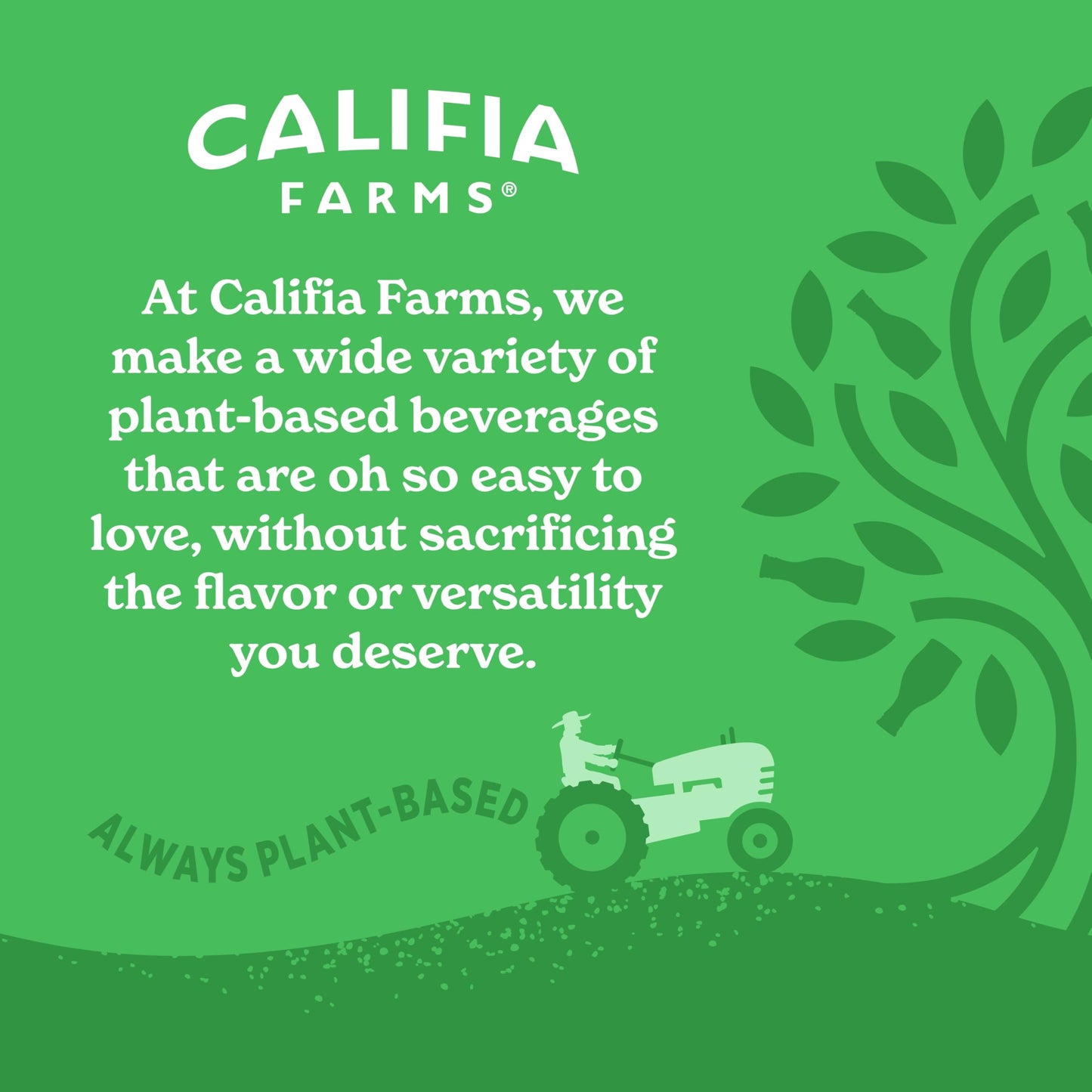Califia Farms Unsweetened Almond Milk, 72 Oz, Dairy Free, Vegan, Plant Based, Keto Food, Vegan, Gluten Free, Non GMO, Sugar Free