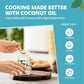 Heaven & Earth Organic Unrefined Virgin Coconut Oil, (2 Pack) 16Oz | Glass Jar | Cold Pressed | Coconut Oil For Cooking, Hair &