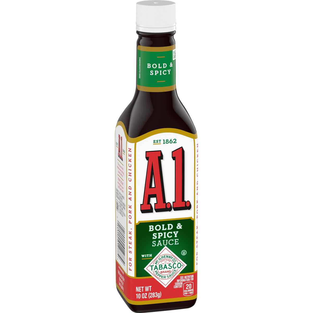 A.1. Bold & Spicy Sauce Bottle, 10 Oz (Pack Of 12)