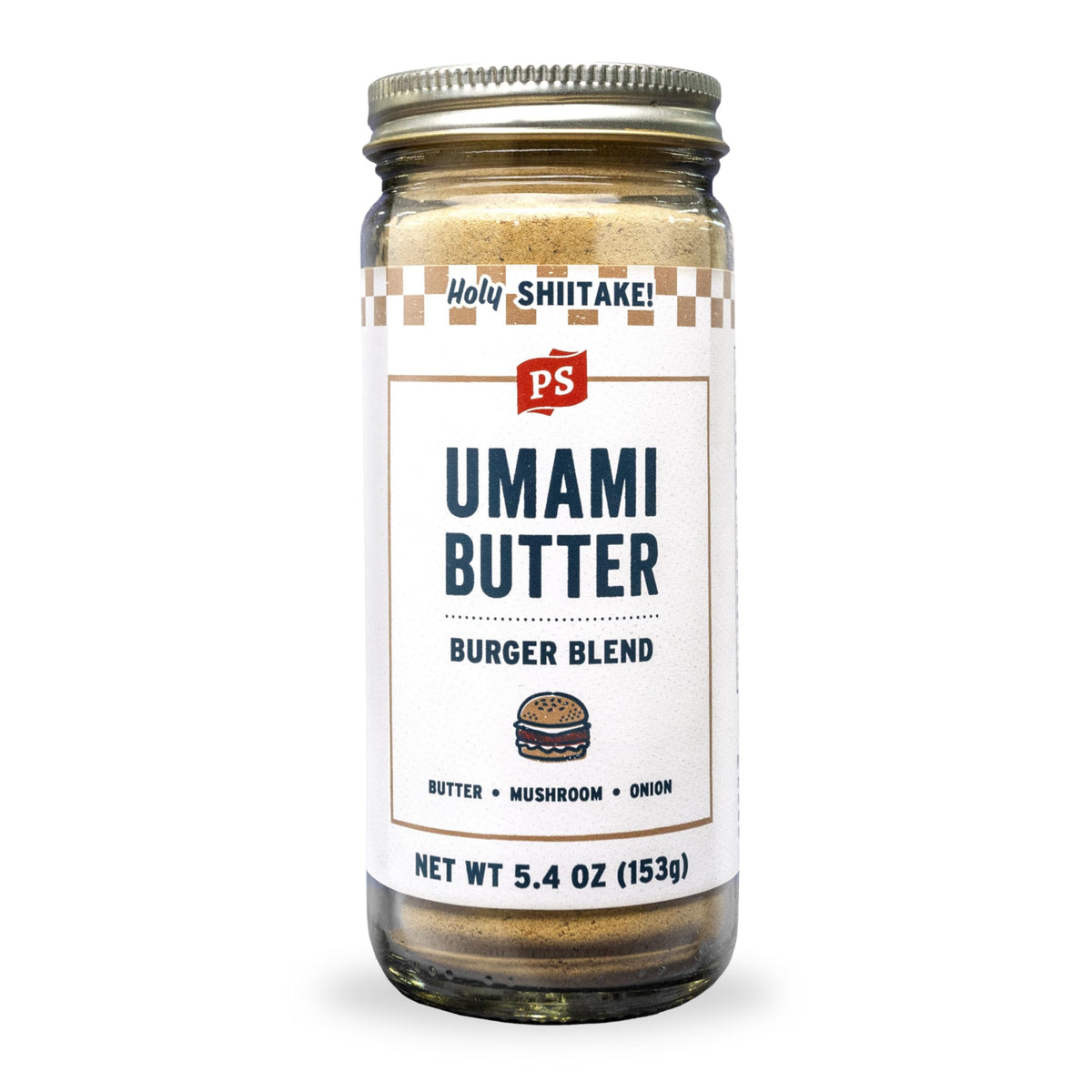 Ps Seasoning Umami Butter Burger Seasoning - All-Purpose Rub, Smash Burger And Steak Seasoning For Grilling, With Mushroom, Onions, Butter - Spice Rub Blend For Patties, Steaks, Chicken, Veggies, 5.4 Oz