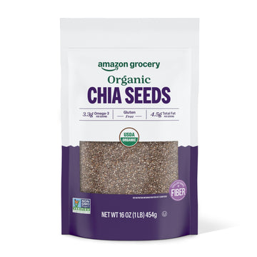 large online retailer Grocery  Organic Chia Seeds  16 Oz (Previously large online retailer Fresh  Packaging May Vary)