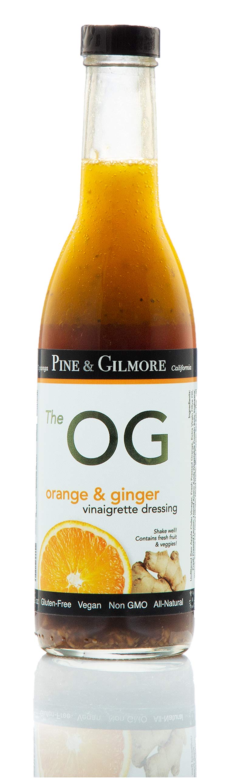 Pine & Gilmore Savory Orange Ginger Sesame Vinaigrette & Marinade, 12oz