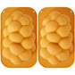 The Dreidel Company Silicone Challah Braid Bread Mold Bakeware, Perfect Kosher Challah Braided Baking Mold Pan, No Shaping Requi