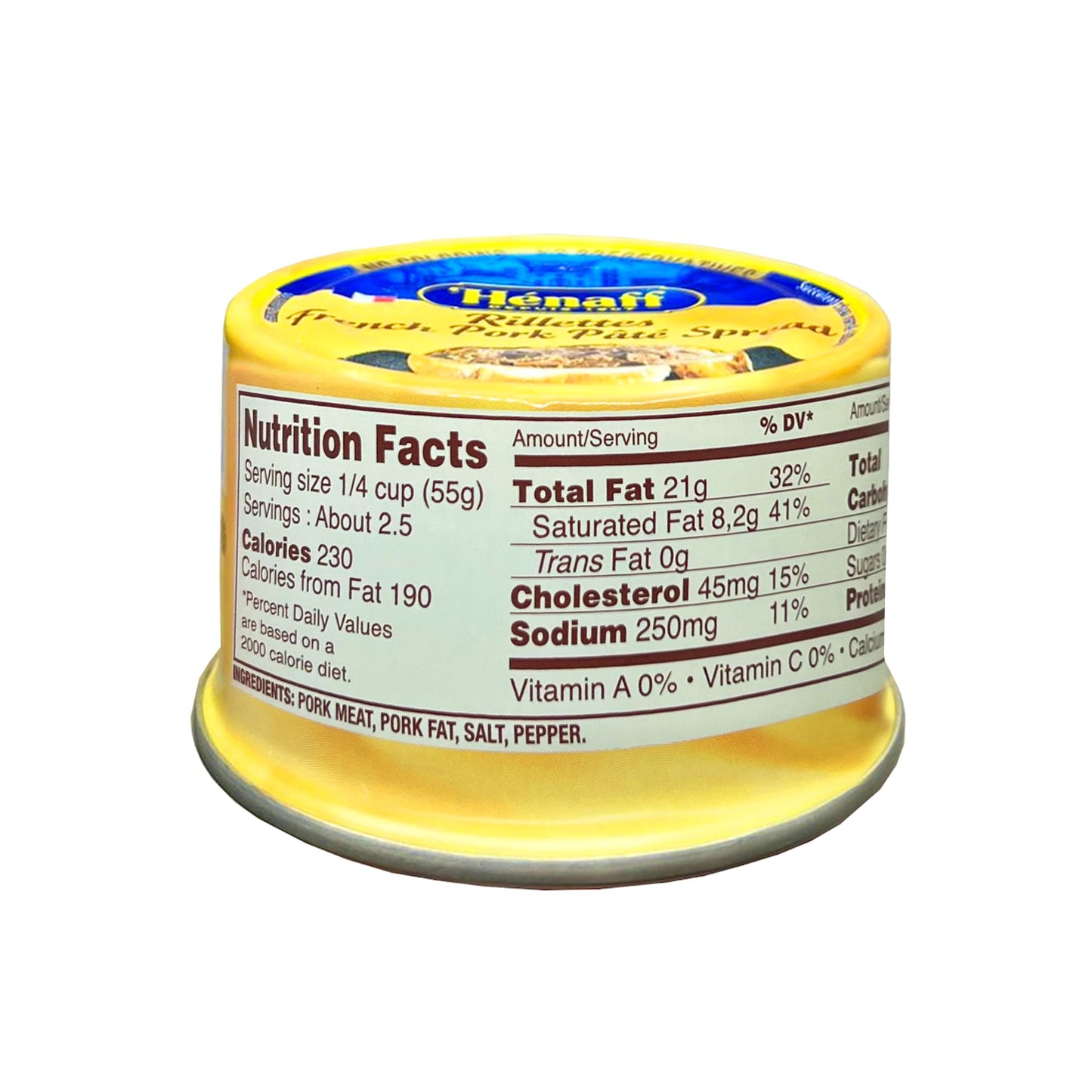 Henaff French Pate Assortment: 4 Different Pates