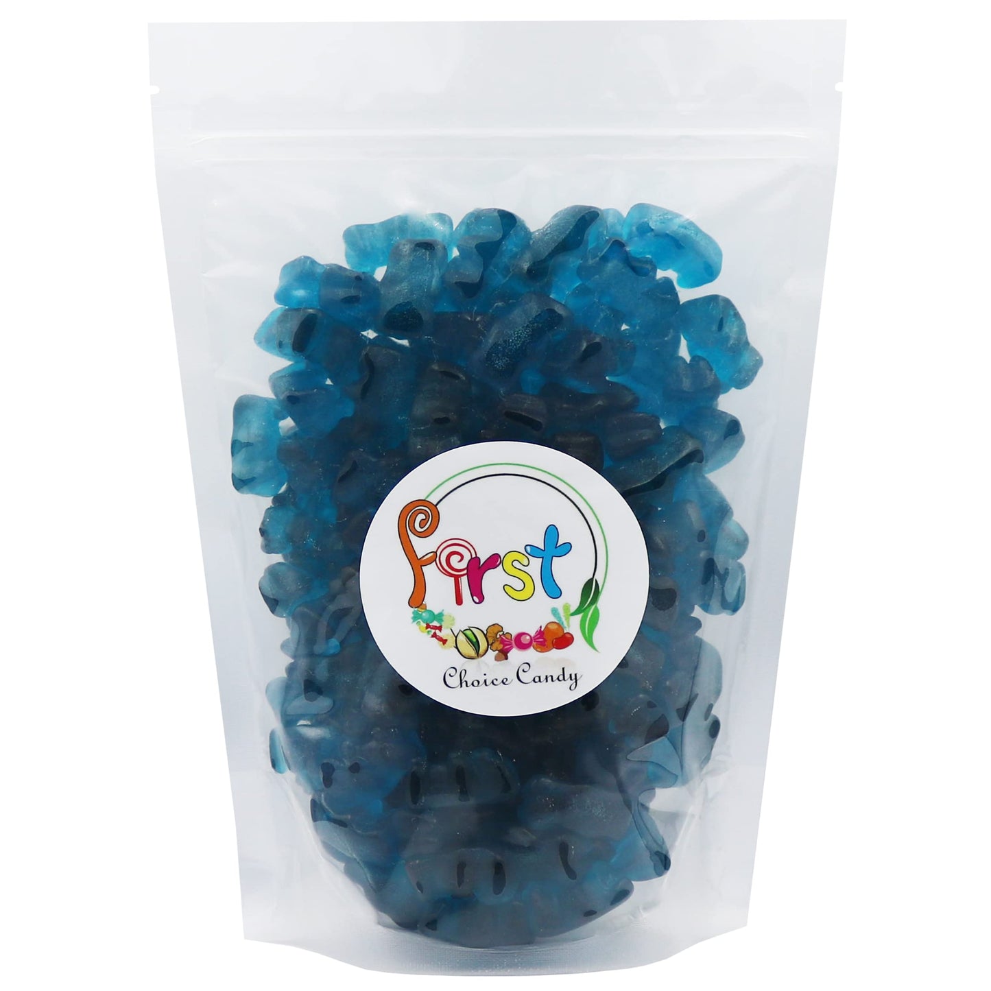 FirstChoiceCandy Gummy Bears (Blue Raspberry, 5 Pound (Pack of 1))