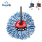 Bonuslife 8-Pack Mop Head For O-Ceda Rinseclean Spin Mop Refill 2-Tank System Only Easy Cleaning Microfiber Replacement