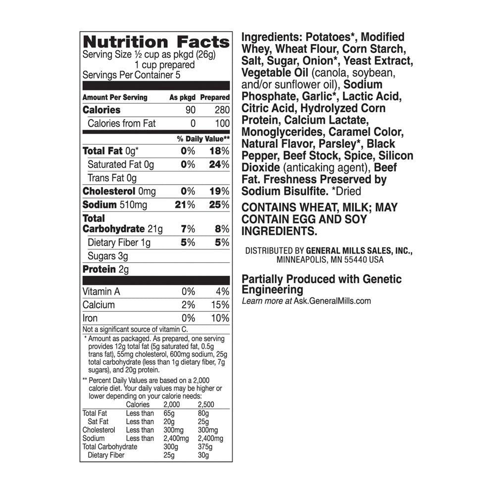 Betty Crocker Potatoes Stroganoff Hamburger Helper 5Oz (2 Pack)