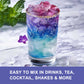 JTEDZI Butterfly Pea Flower Powder 3.5 Oz (100g) - Natural Blue & Purple Food Coloring - Blue Matcha Powder for Drinks, Baking,