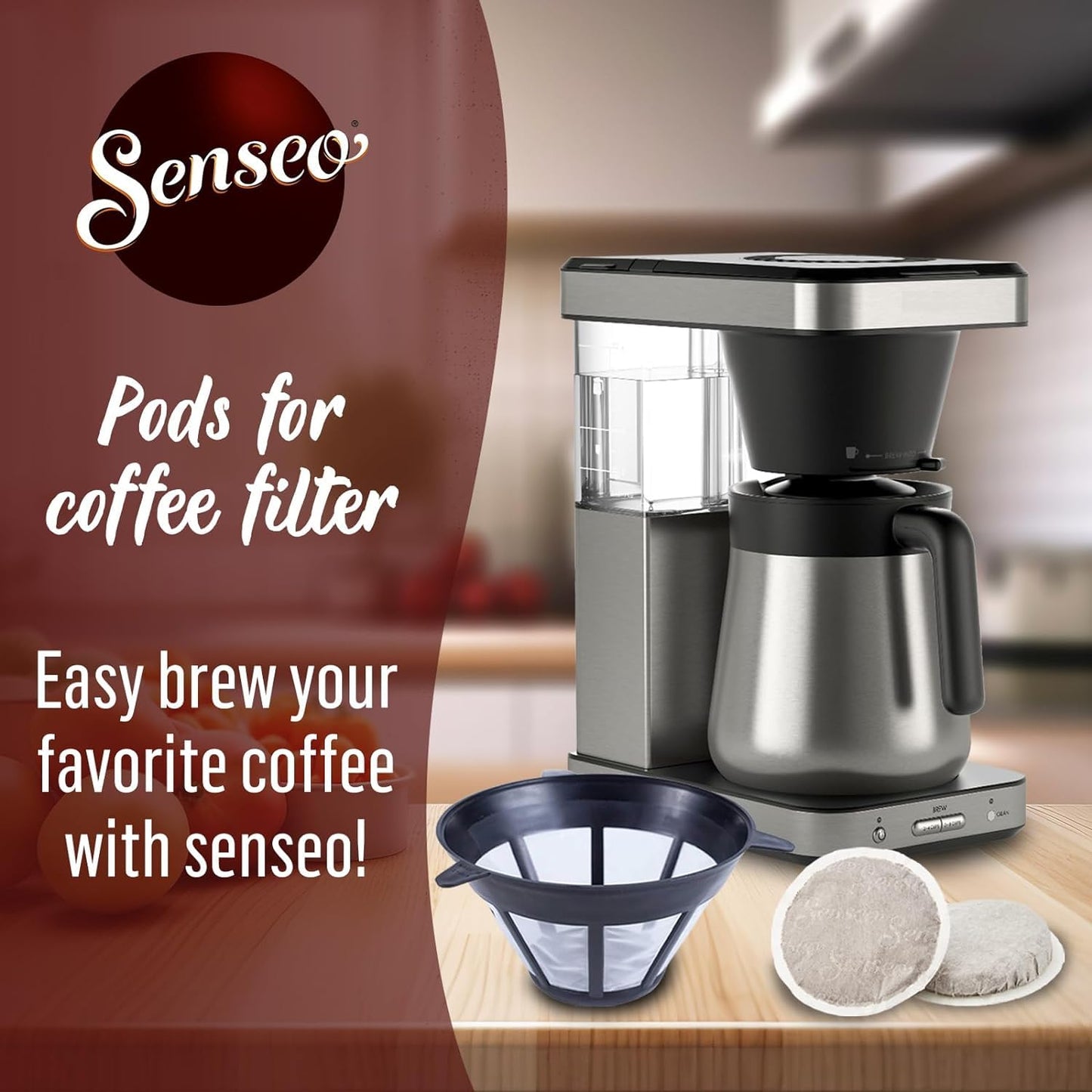 Douwe Egberts Senseo Strong Roast Coffee Pods, Dual Pack, 48 Count, Full And Rich Flavor, Compatible With Senseo Machines