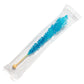 Blue Rock Candy Crystal Sticks - Blue Raspberry Flavored - 12 Indiv. Wrapped