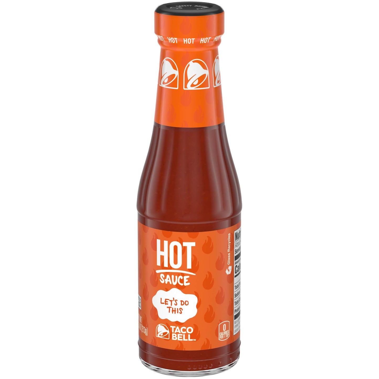 Taco Bell Hot Sauce (12 ct Pack, 7.5 oz Bottles)