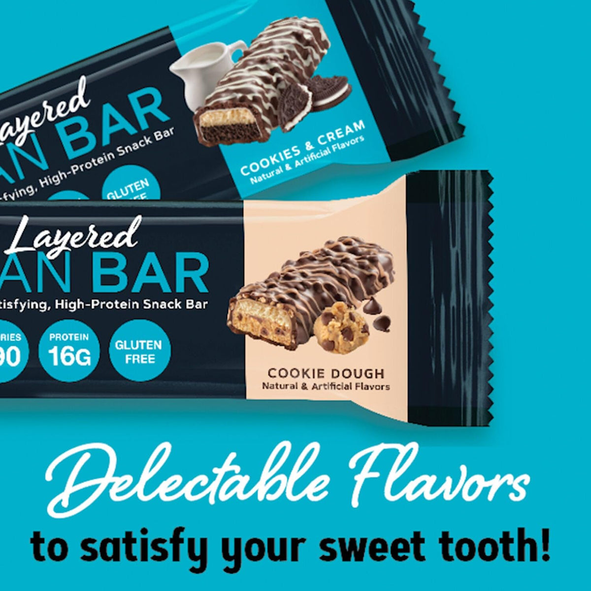 Gnc Total Lean Layered Lean Bar| Hunger Satisfying - High Protein Snack Bar | Peanut Butter Pie - 9 Bars