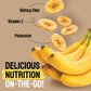 Healthy Banana Chips Dried Slices - Family Pack Bags Of Dried Banana Chips Sweetened - Sweet Crispy Crunchy Snacks For Adults & Kids - Dehydrated Bananas Chip - 100% Dry Bananas Fruit Chips (Banana Chips 16 Oz.)