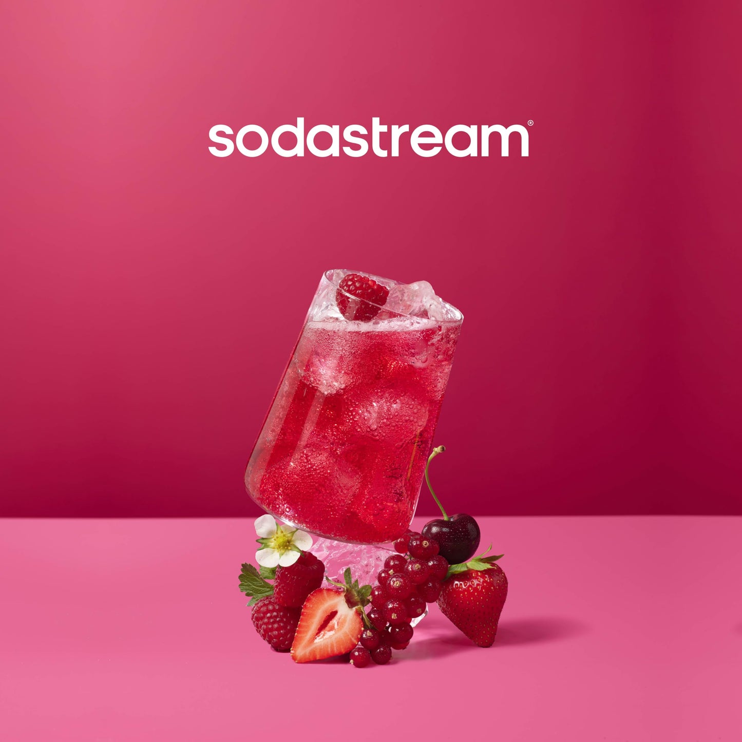 SodaStream MTN Dew Code Red Drink Mix (440ml  Pack of 4)