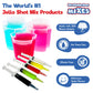 Orange Crushed Jello Shot Mix 6.78 Oz - Enhanced Gluten-Free Jello Mix For Tasty Jello Shots - Easy To Make Ez Gelatin Powder Mix For Jello Shots - Mature-Themed New Year And Holiday Party Supplies
