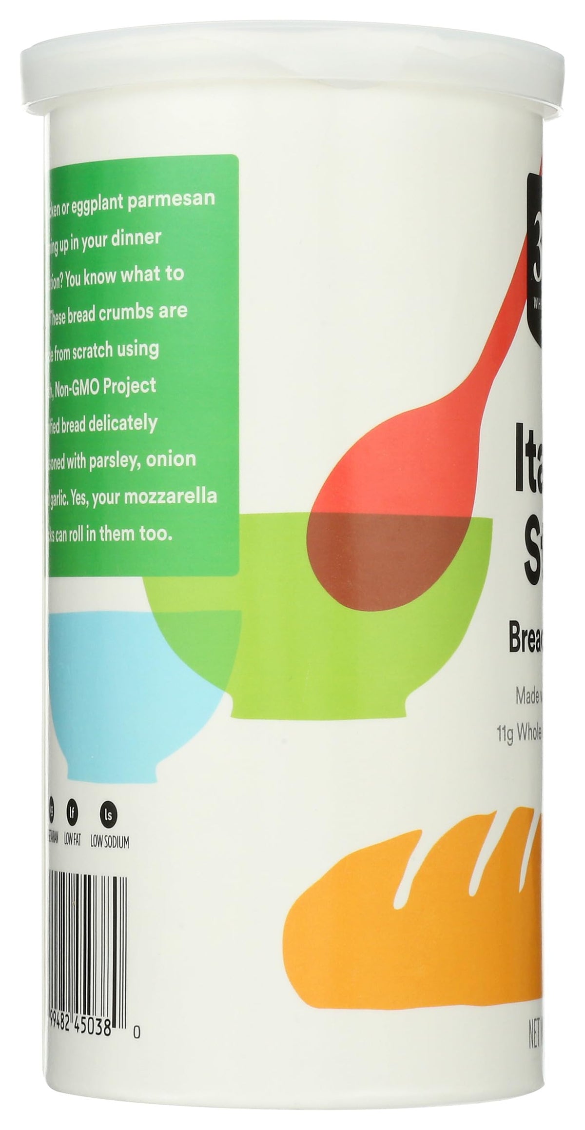 365 by Whole Foods Market Italian Style Bread Crumbs, 15 OZ, Perfect for Breaded Dishes and Cooking