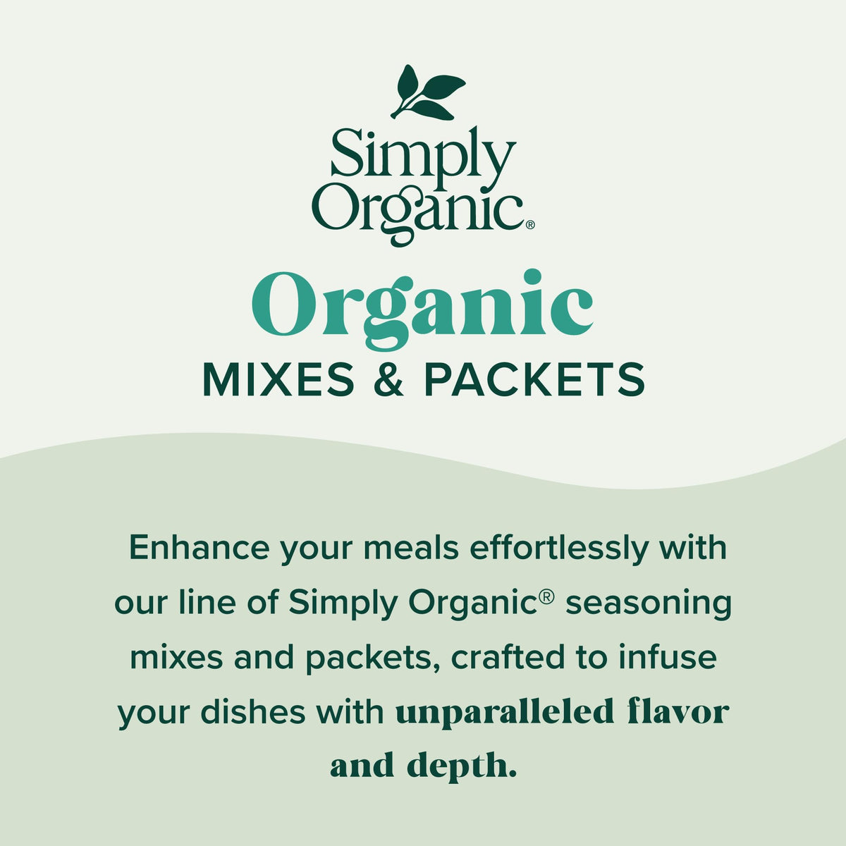 Simply Organic Mushroom Sauce Mix, Certified Organic, Vegetarian, Gluten-Free | 0.85 oz | Pack of 12