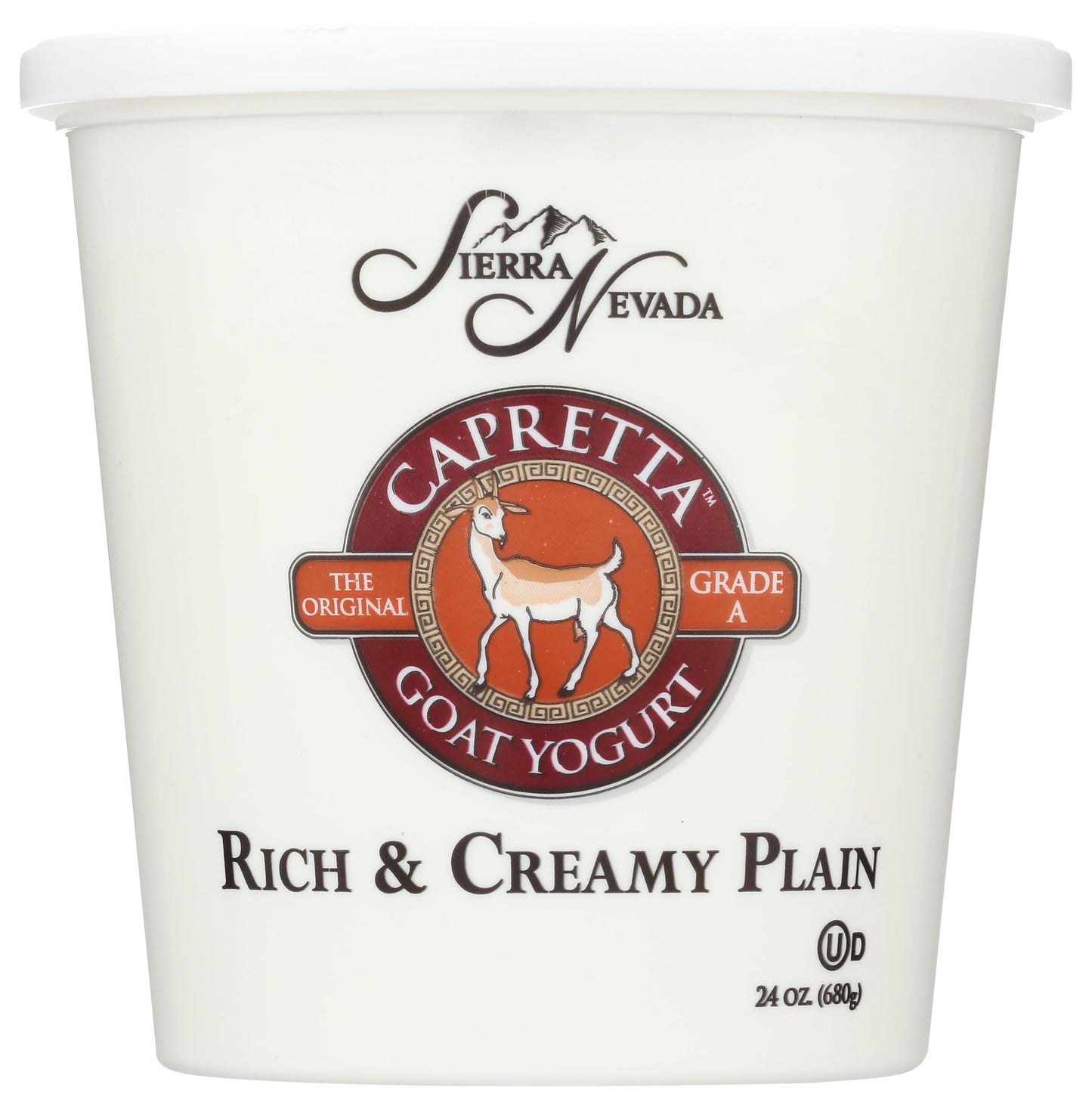 Sierra Nevada Cheese Plain Goats Milk Yogurt, 24 Oz