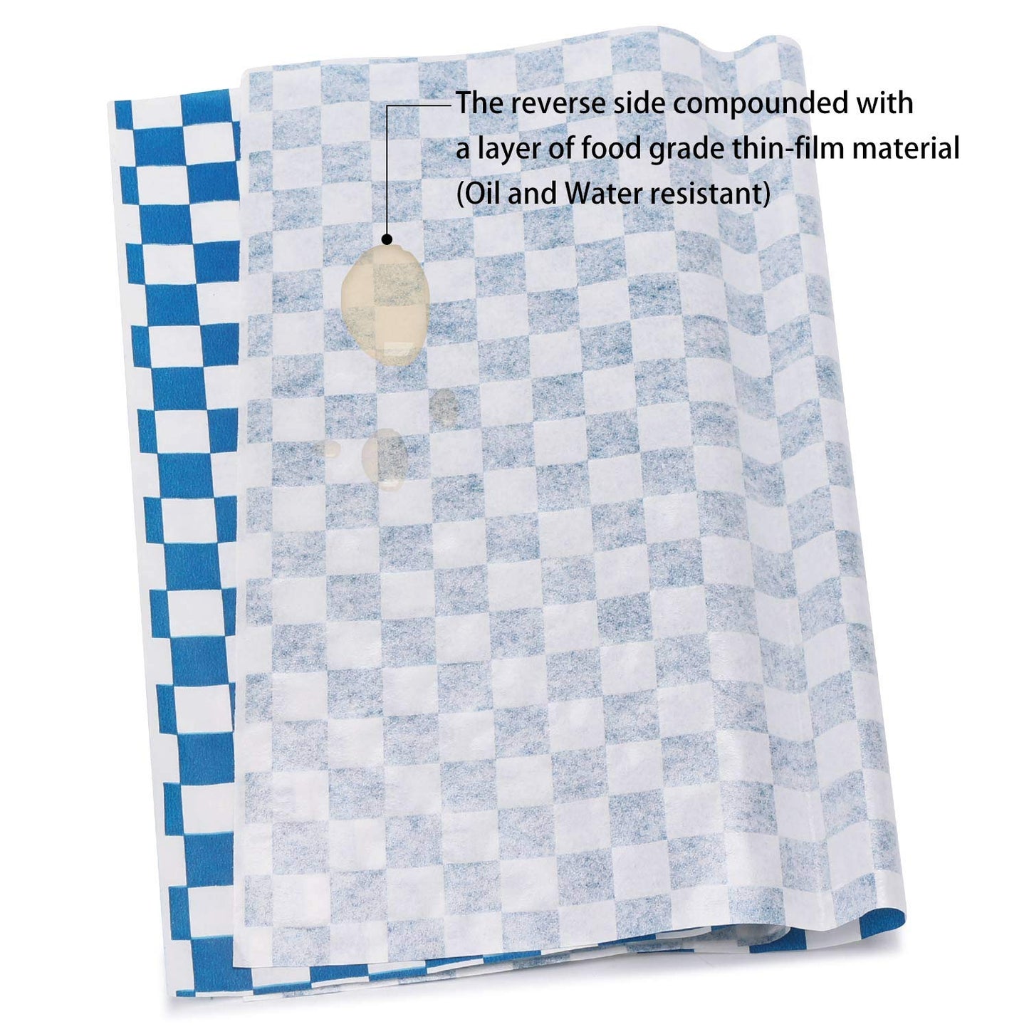 Sandwich Wrap Paper, Eusoar 11'' X 10'' Dry Wax Deli Paper 200Pcs, Grease Resistant Black Burger Food Basket Liner For Burrito O