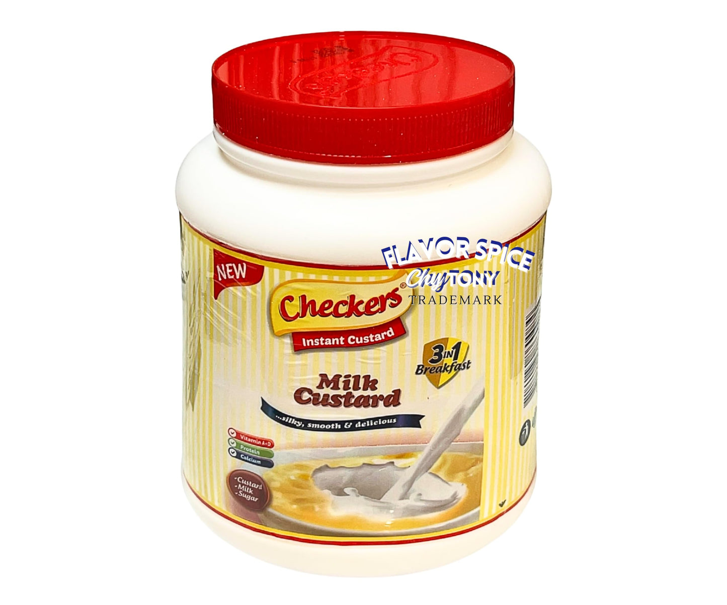 Checker Milk Custard 3 In 1 (3.30LB (1.5KG)