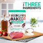 Brooklyn Biltong Air Dried Beef Snack, Whole30 Approved, Paleo, Keto, Gluten Free, 8 oz, Naked