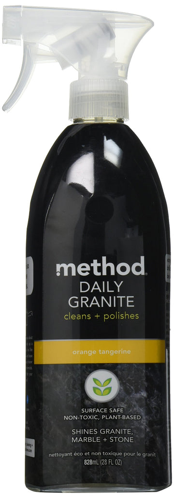 Method 482-S-F9 Daily Granite Cleaner, Orange Tangerine, 28 Ounce