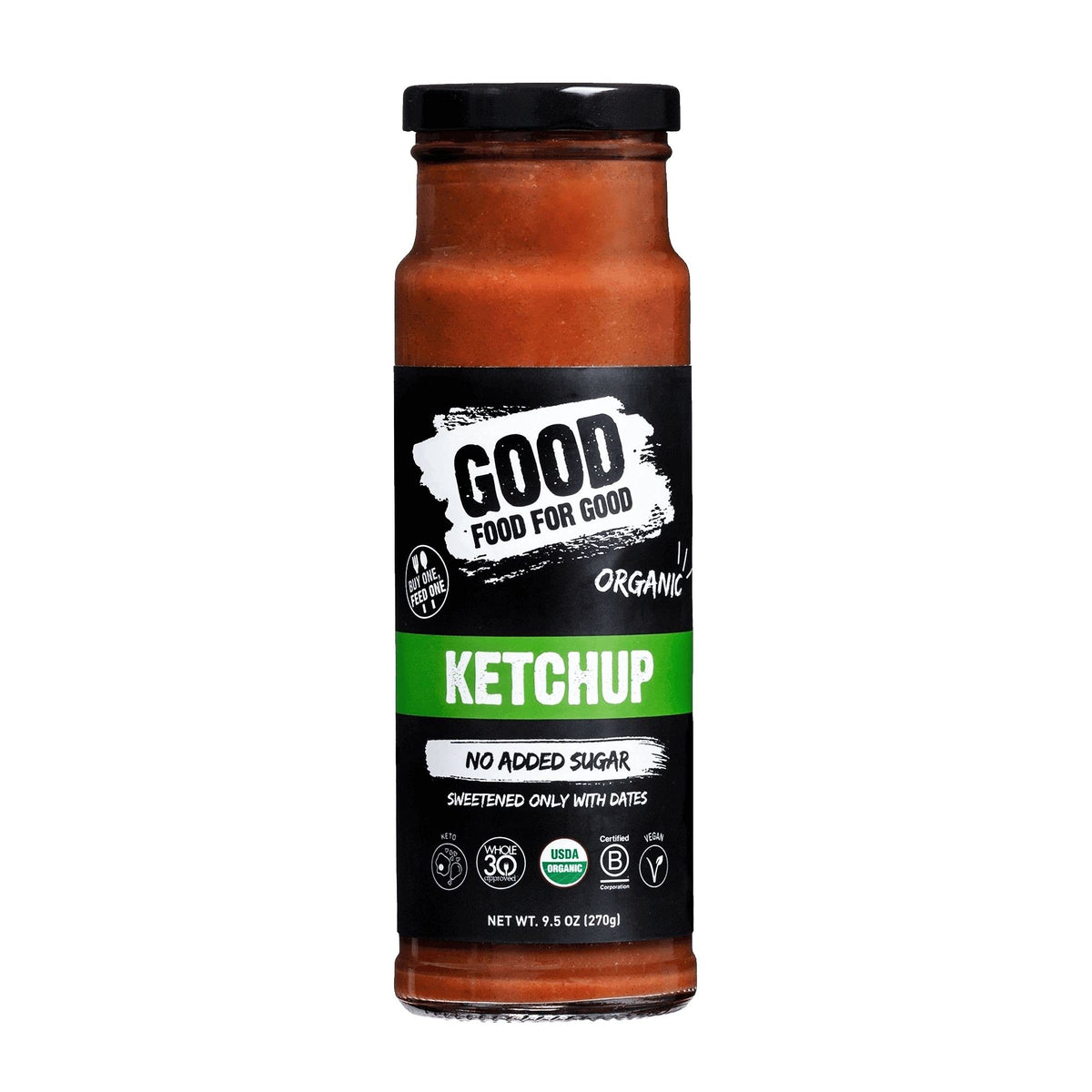 Good Food For Good Organic Ketchup Style Sauce 9.5 Oz